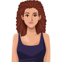 young redhead woman png