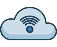 wolk berekenen met Wifi png