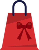 red shopping bag png