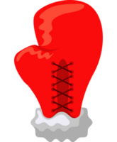 Weihnachtsmann Boxhandschuh png