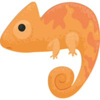 cute chameleon baby png