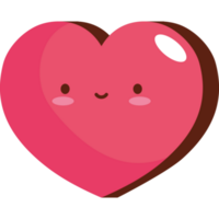 cuore etichetta retrò stile png