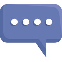 speech bubble message png