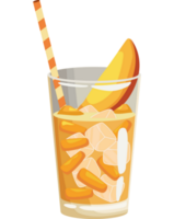 refresh mango dryck png