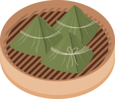 Zongzi Chinesische Pakete png