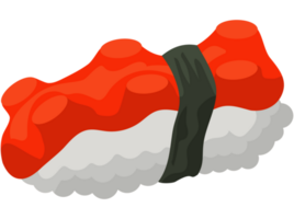 Zalm sushi Aziatisch voedsel png