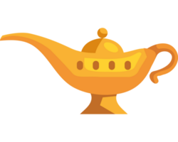 lampada magica dorata png