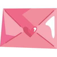 heart love in envelope png