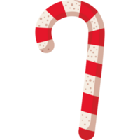 caña dulce de navidad png