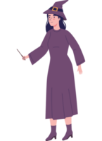 magic witch with hat png