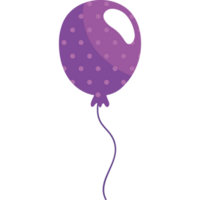 purple balloon helium floating png