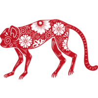 animal del mono del zodiaco chino png