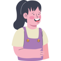 heureuse jeune femme souriante png