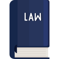 blue law book justice png