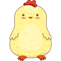 mignon poussin kawaii animal png