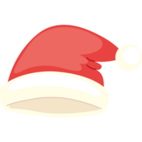 chirstmasgåva röd santa hatt png