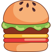 hambúrguer fast food png