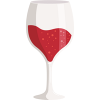 verre de vin rouge png