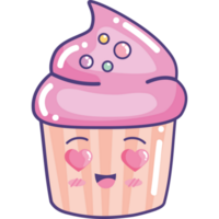 petit gâteau sucré kawaii png