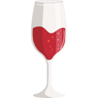 bebida de copa de vino fresco png