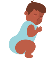 afro petit fils bébé png