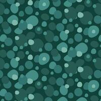 A pattern with bubbles in different shades of blue. The texture of air bubbles over water. Abstract bubbles on a blue background, imitation of the underwater world. Printing on textiles and paper vector