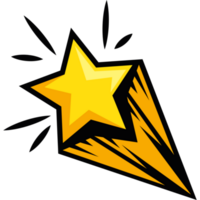 star pop art style png