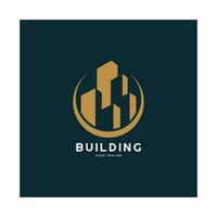 Real Estate Business Logo vector illustration design