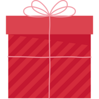 red gift square box png