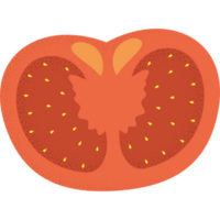 fresh half tomato vegetable png