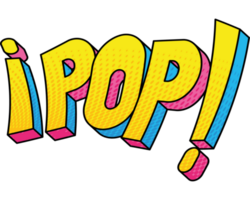 pop parola lettering png