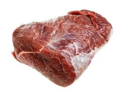 piece of boneless meat - beef shoulder clod cutout photo