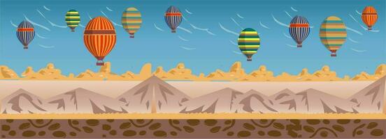 Cappadocia Game Background vector