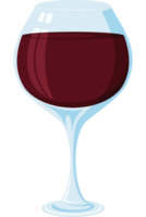 bebida de copo de vinho tinto fresco png