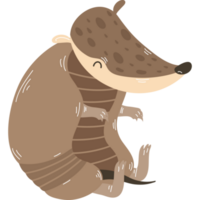 animal tatu bonitinho png