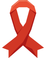 ruban de la journée mondiale du sida png