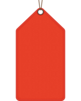 red sale tag market png