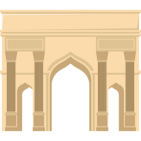 arco do triunfo famoso marco png