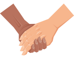 interracial lovers hands png