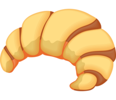 fresh croissant bread food png