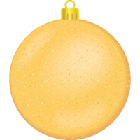 goldene weihnachtskugel png