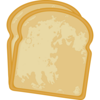 Toast mit frischem Brot png