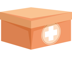 medical kit box with cross png