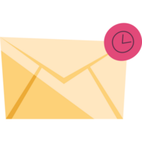 envelope mail with timer png