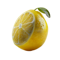 lemon on a transparent background. png