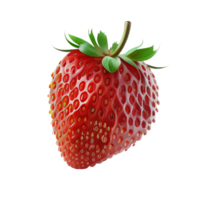 strawberry isolated on background. png