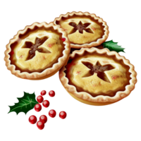 Mince Pies Isolated on a transparent background. png