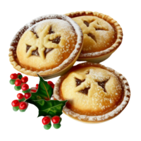Mince Pies Isolated on a transparent background. png