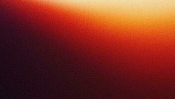 Red orange yellow dark grainy gradient background, blurred colors with noise texture effect, copy space photo