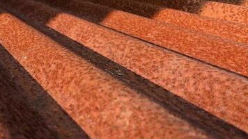 rusty orange zinc roof texture photo